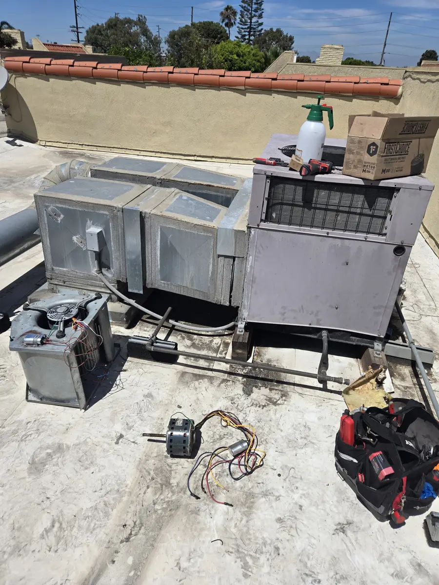 Furnace blower motor replacement and full maintenance by Epic Star in Hermosa Beach, CA