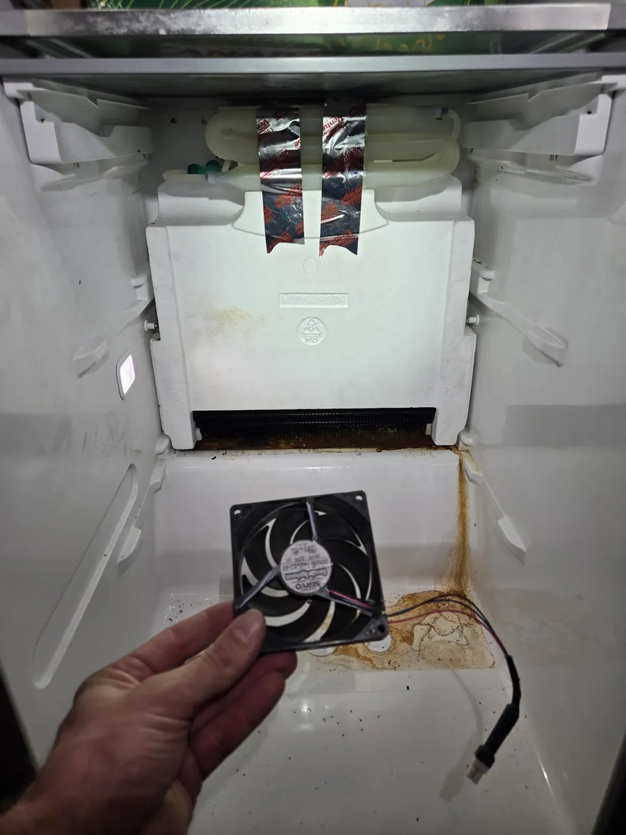 KitchenAid refrigerator evaporator fan replacement by Epic Star in Mar Vista, CA